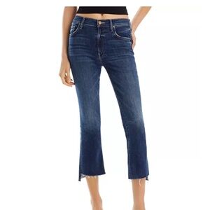Mother The Insider Crop Step Fray Jeans | size 28